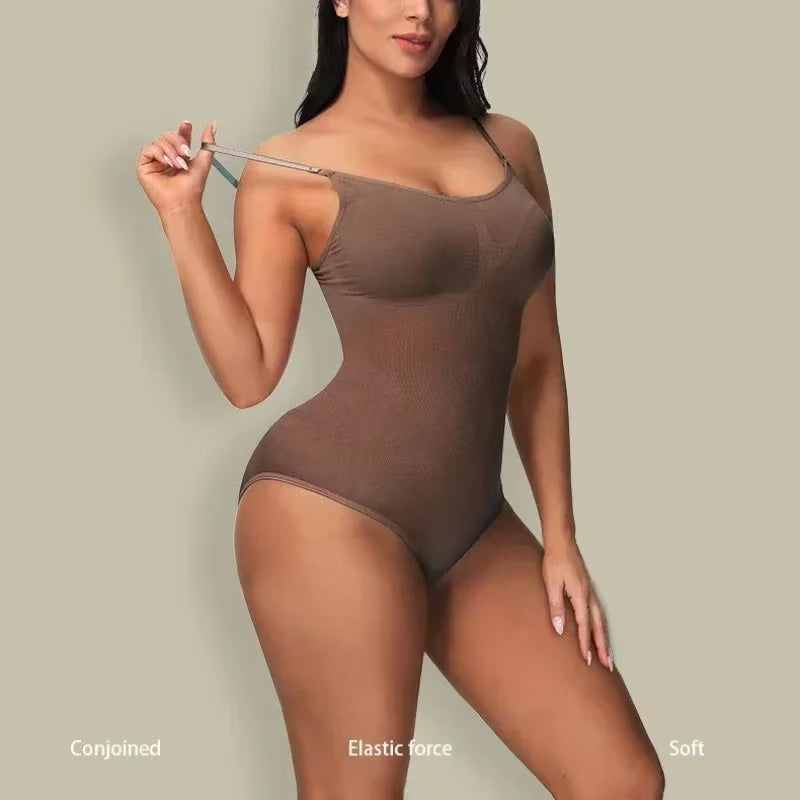 XS-3XL Solid Color Seamless Shaping Shapewear Bodysuit Tummy Control Butt Lifting Slimmer Body Shaper Women Underwear Shapewear