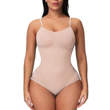 XS-3XL Solid Color Seamless Shaping Shapewear Bodysuit Tummy Control Butt Lifting Slimmer Body Shaper Women Underwear Shapewear