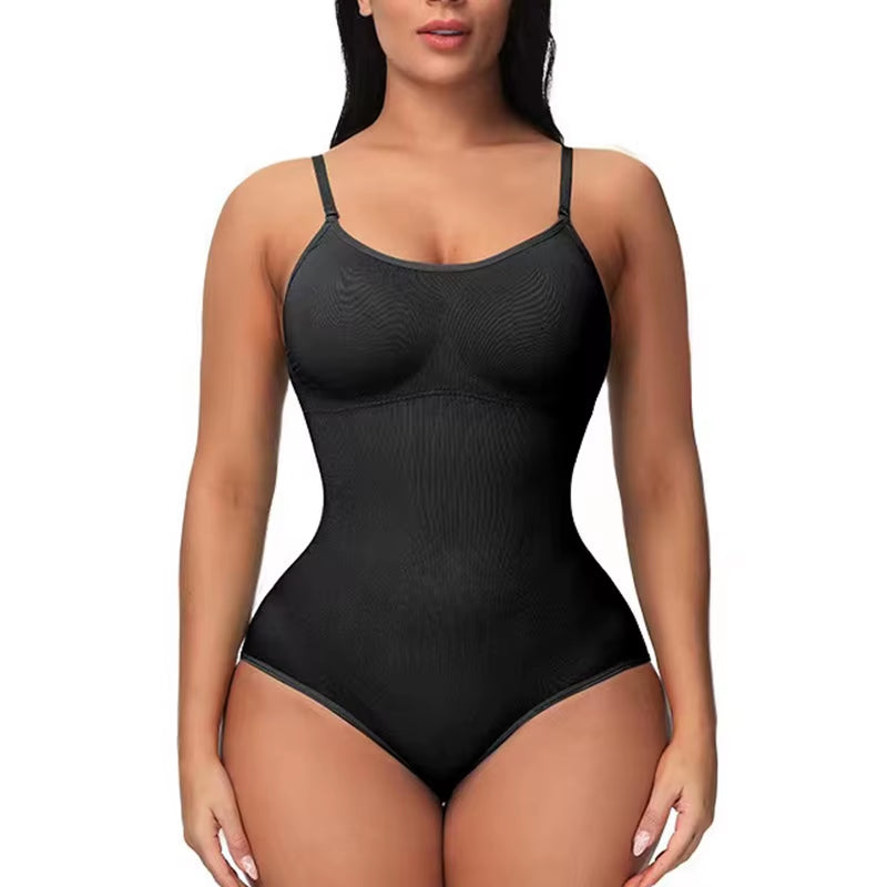XS-3XL Solid Color Seamless Shaping Shapewear Bodysuit Tummy Control Butt Lifting Slimmer Body Shaper Women Underwear Shapewear